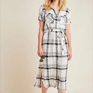 NWOT Cloth & Stone Hannah Midi Shirt Dress